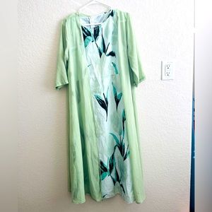 Two piece long dress